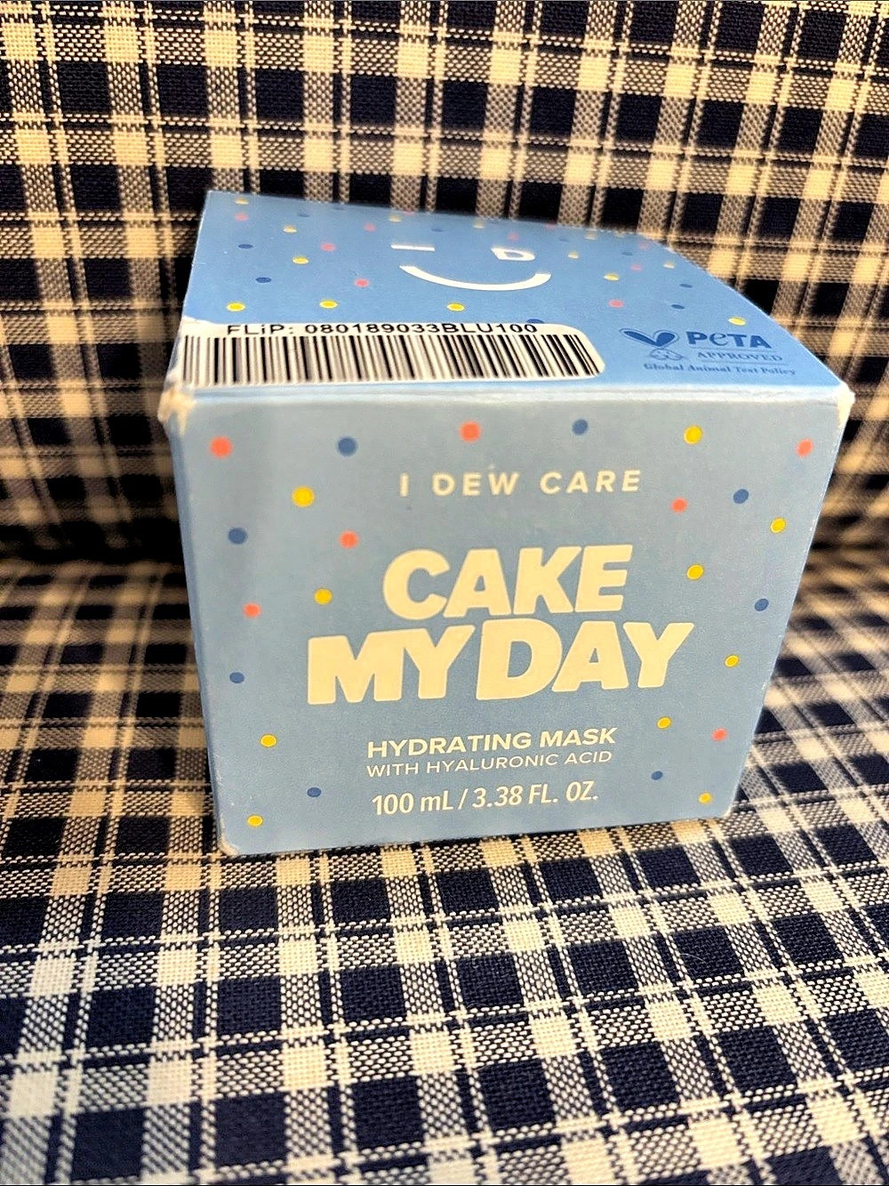 I Dew Care Cake My Day Hydrating Sprinkle Wash-Off Mask Blue